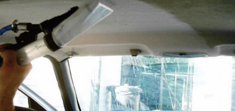 Lavaggio ed igiene interni con sanificatore e tratt. Ozono